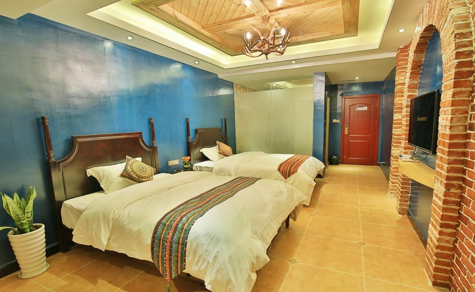 The Time On The Cloud Theme Inn Wulingyuan Exterior foto